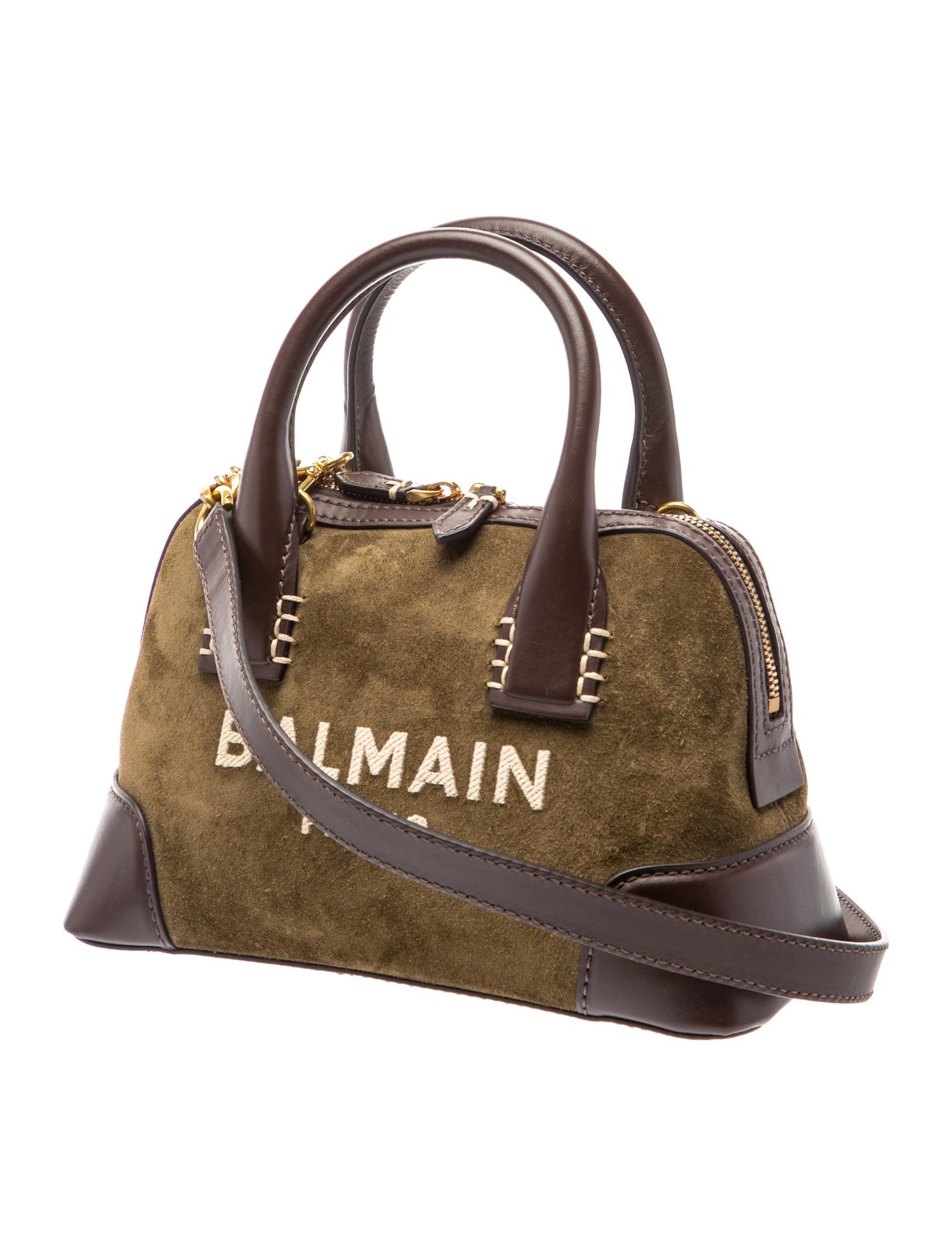 Balmain Suede B-Army Dome