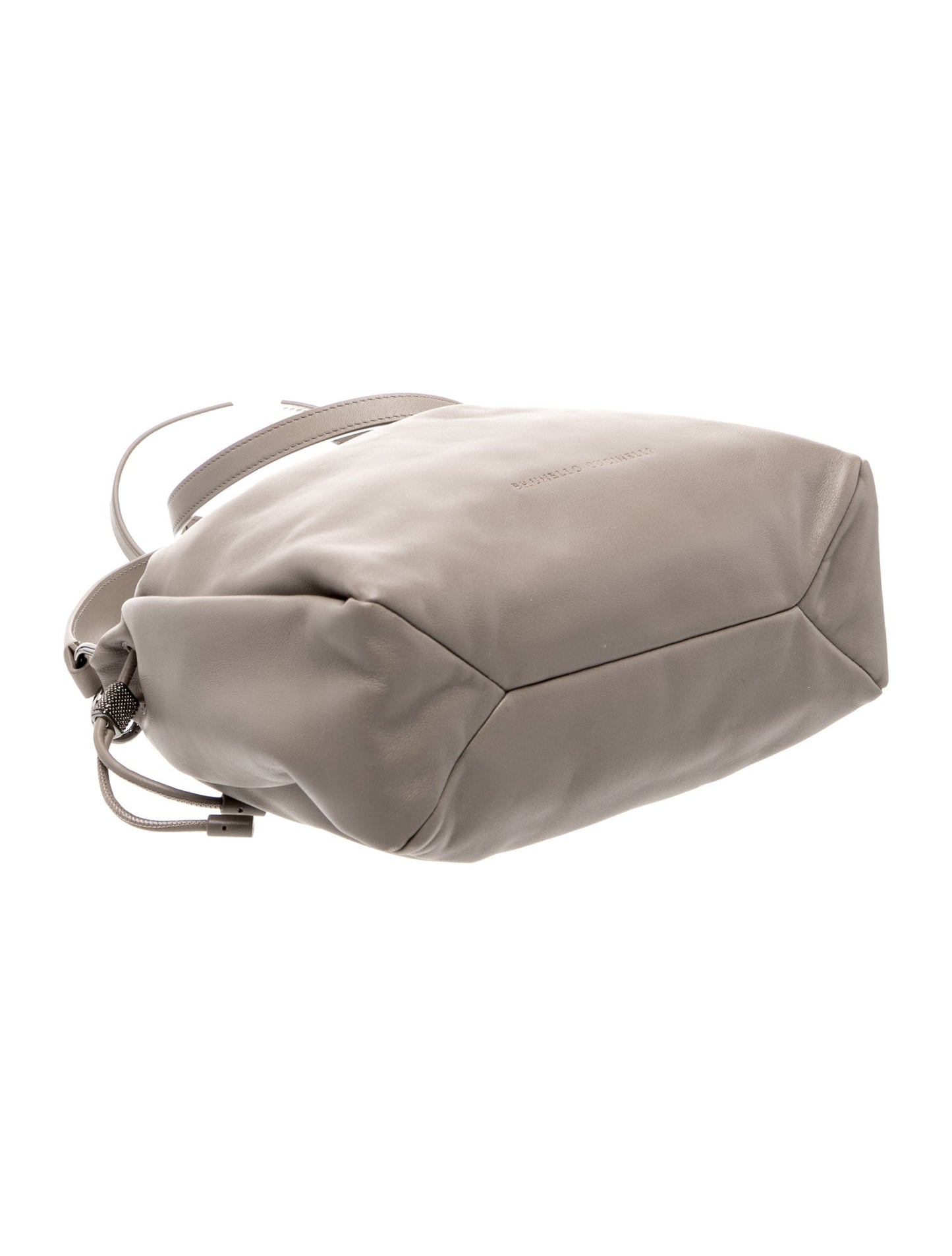 Brunello Cucinelli Leather Top Handle Bag w/ Tags