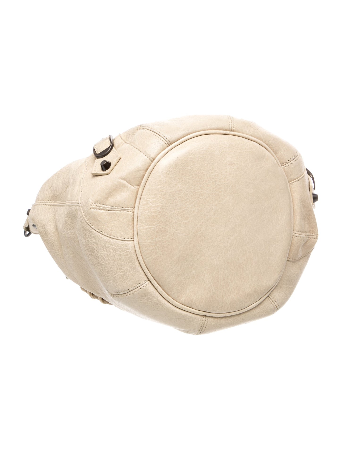 Balenciaga Leather Pompon Mini