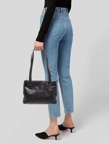 Chanel Leather CC Tote
