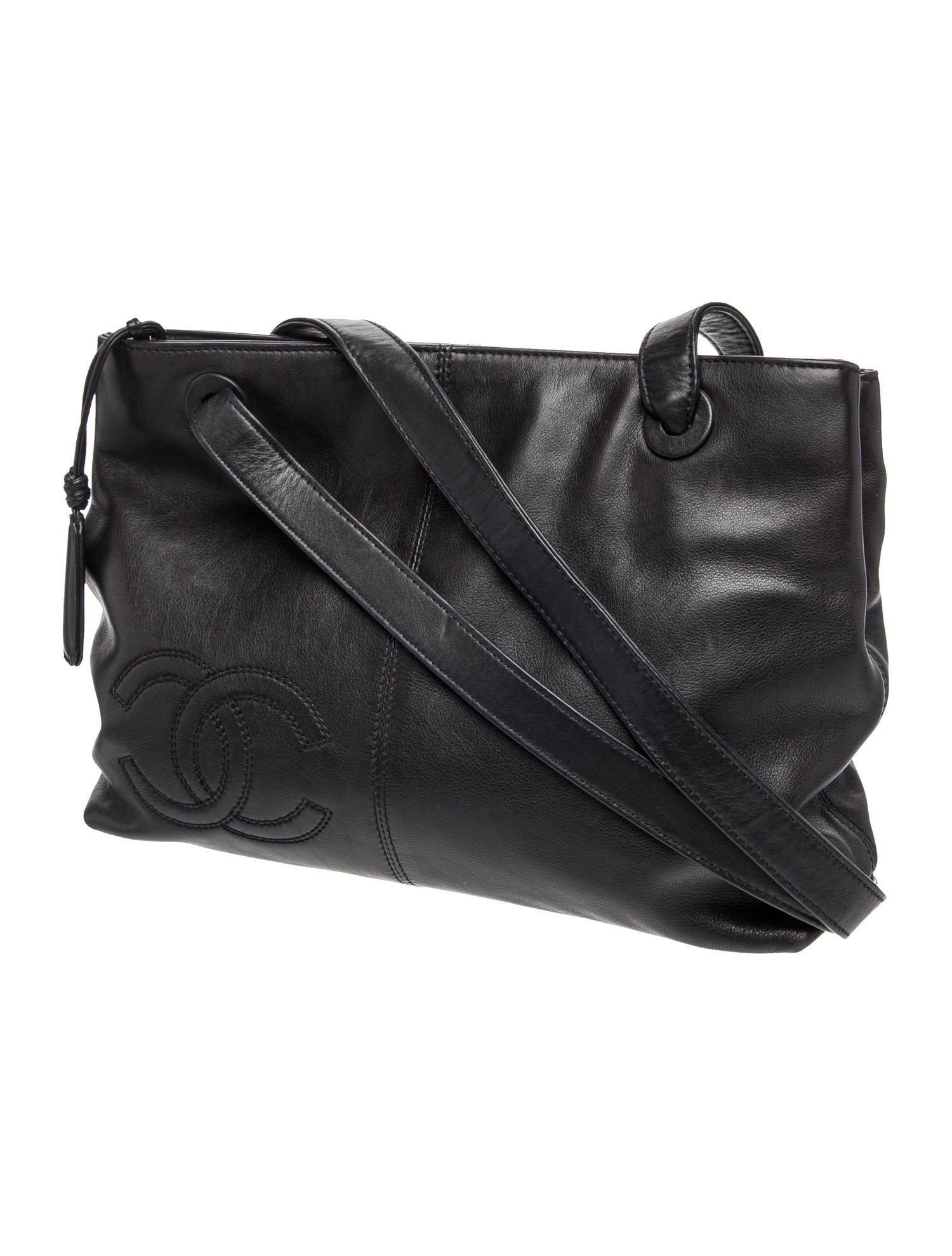 Chanel Leather CC Tote