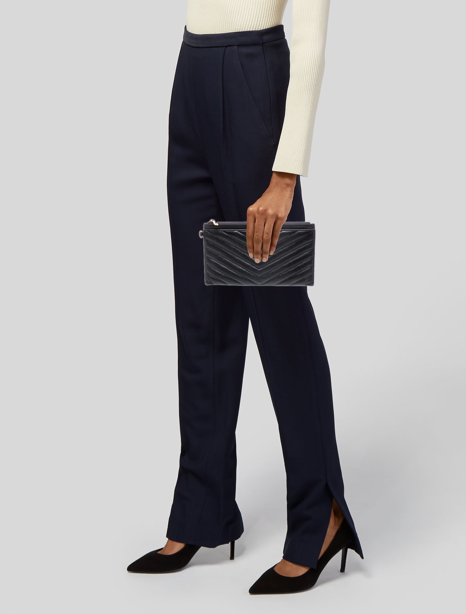 Saint Laurent Chevron Cassandre