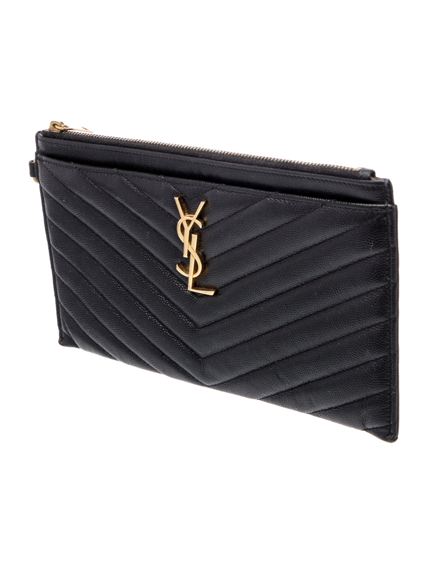 Saint Laurent Chevron Cassandre