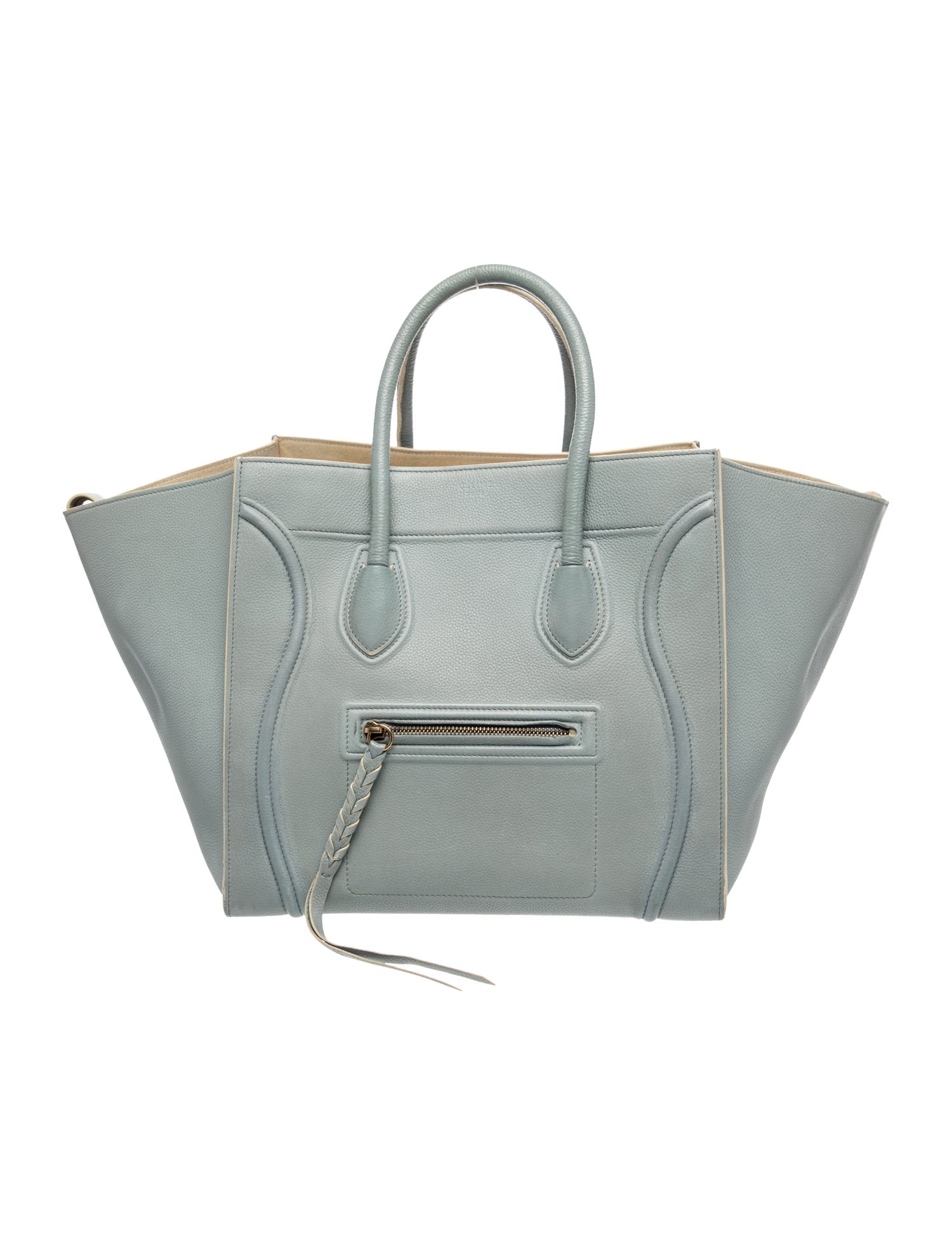 Celine Leather Luggage Phantom Medium