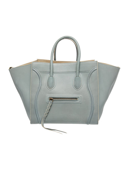 Celine Leather Luggage Phantom Medium
