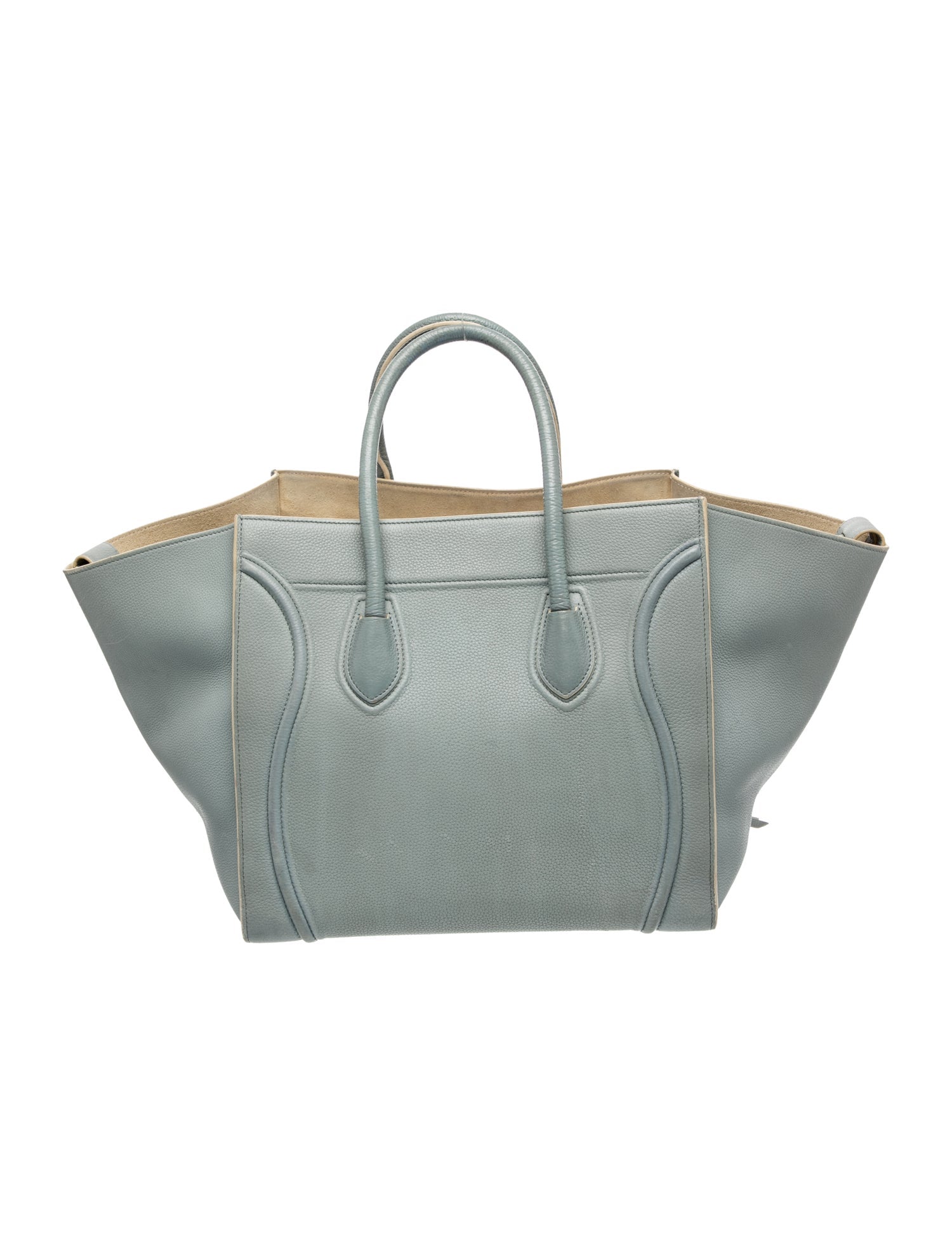 Celine Leather Luggage Phantom Medium