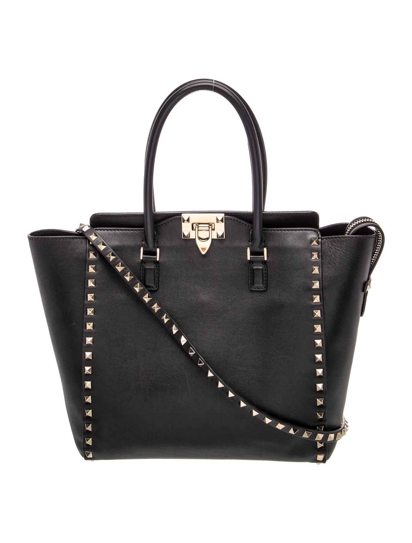 Valentino Rockstud Top Handle Bag