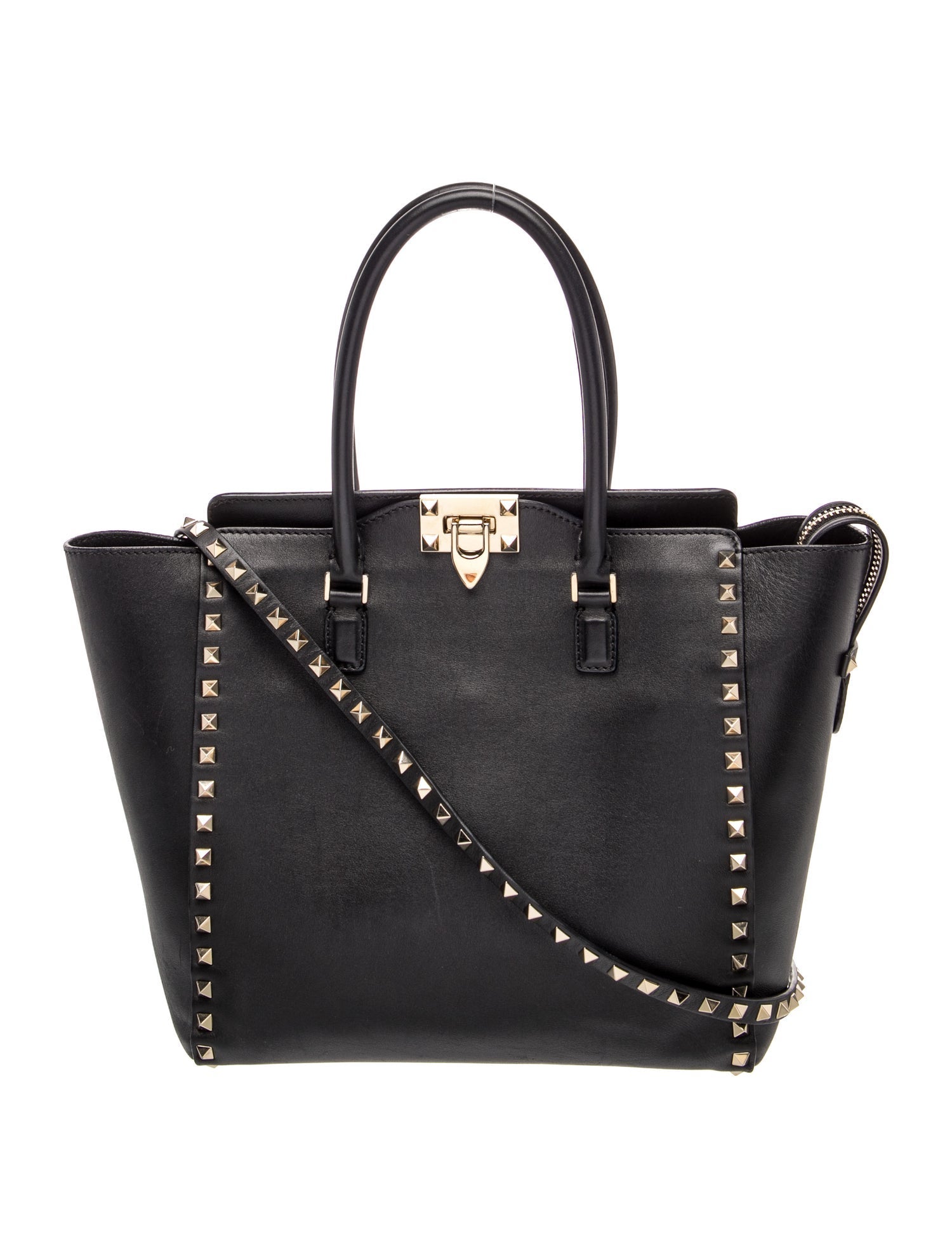 Valentino Rockstud Top Handle Bag
