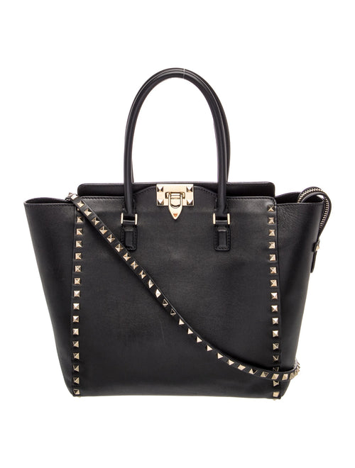 Valentino Rockstud Top Handle Bag