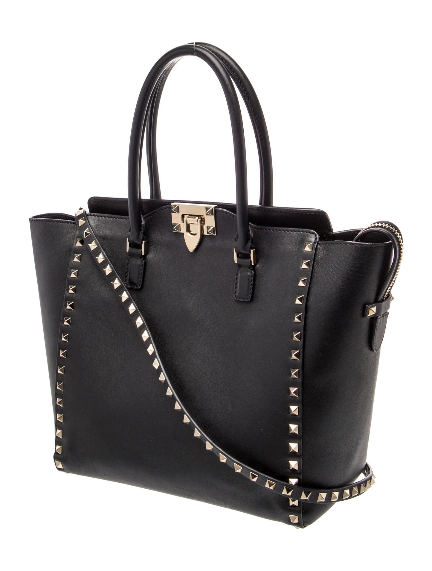 Valentino Rockstud Top Handle Bag