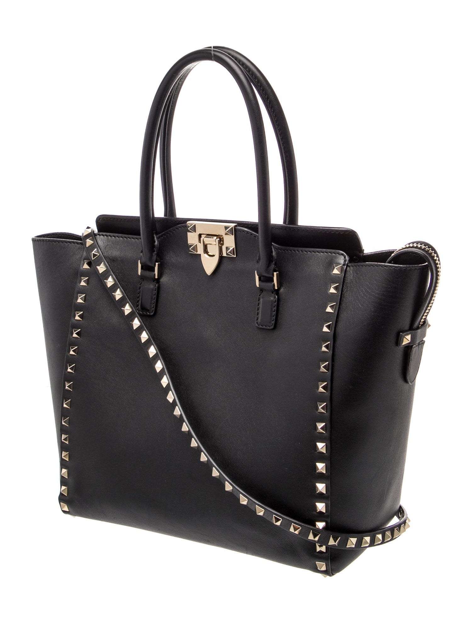 Valentino Rockstud Top Handle Bag