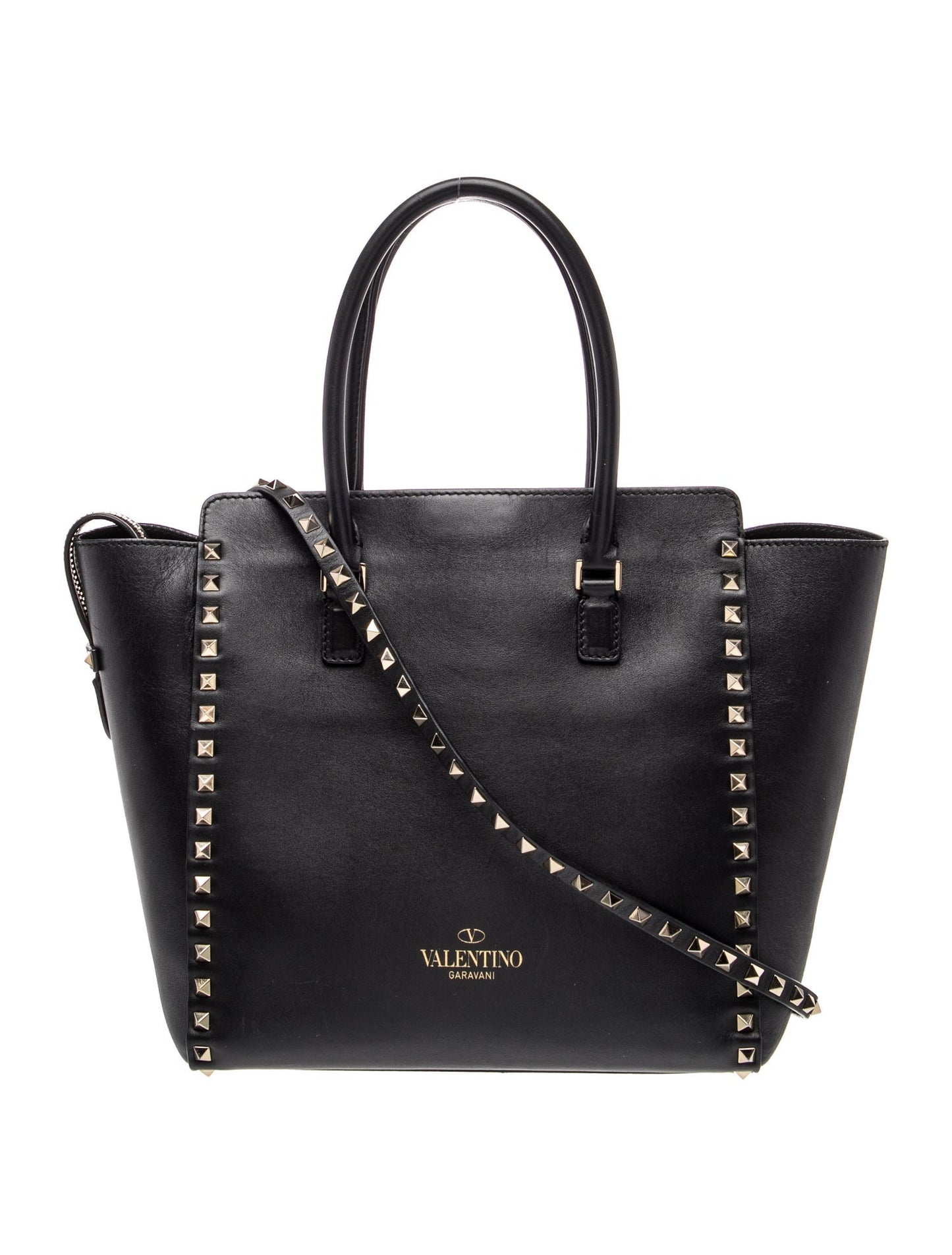 Valentino Rockstud Top Handle Bag