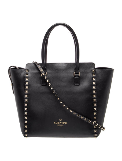 Valentino Rockstud Top Handle Bag