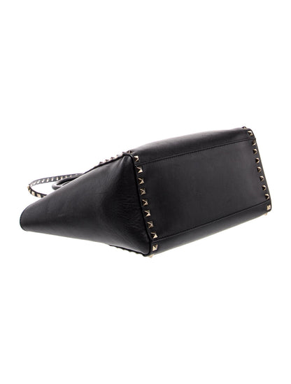 Valentino Rockstud Top Handle Bag