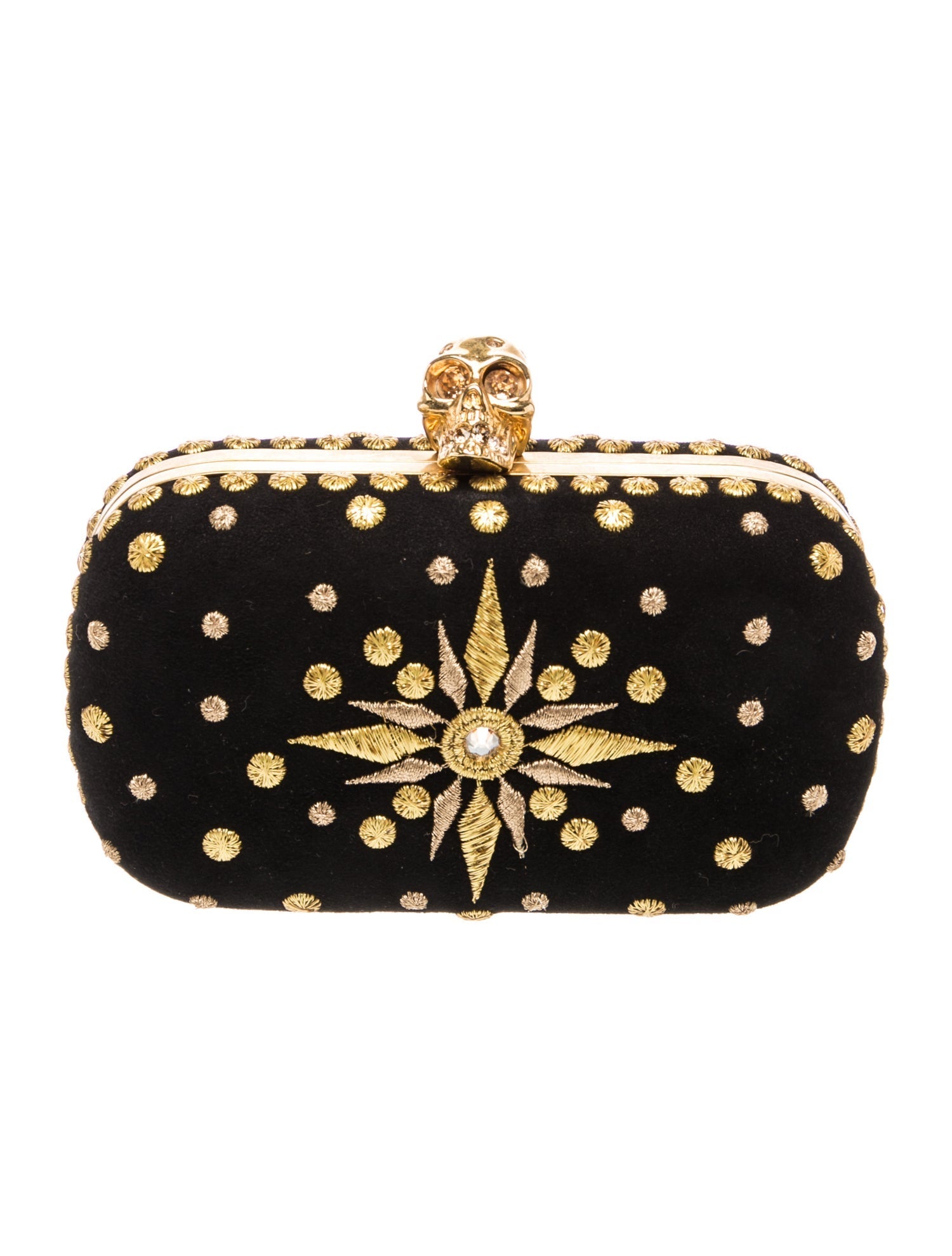 Alexander McQueen Velvet Minaudière