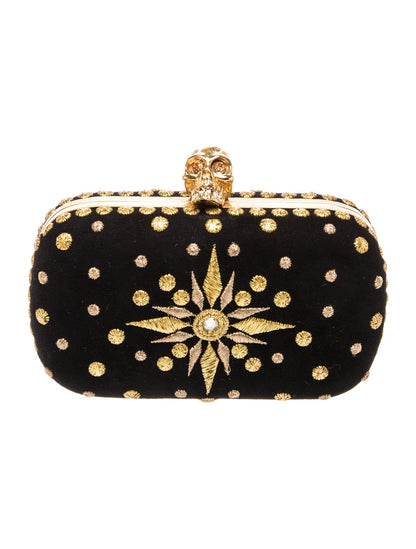 Alexander McQueen Velvet Minaudière