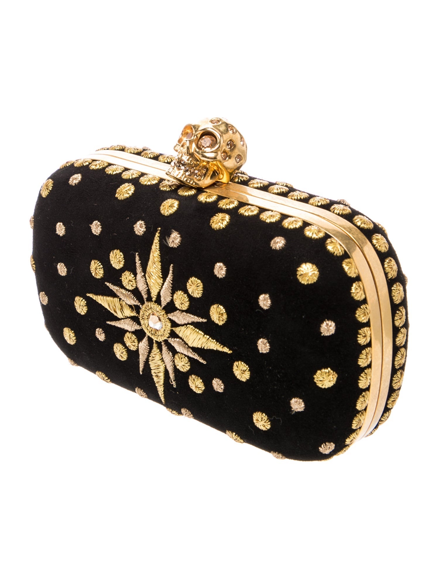 Alexander McQueen Velvet Minaudière