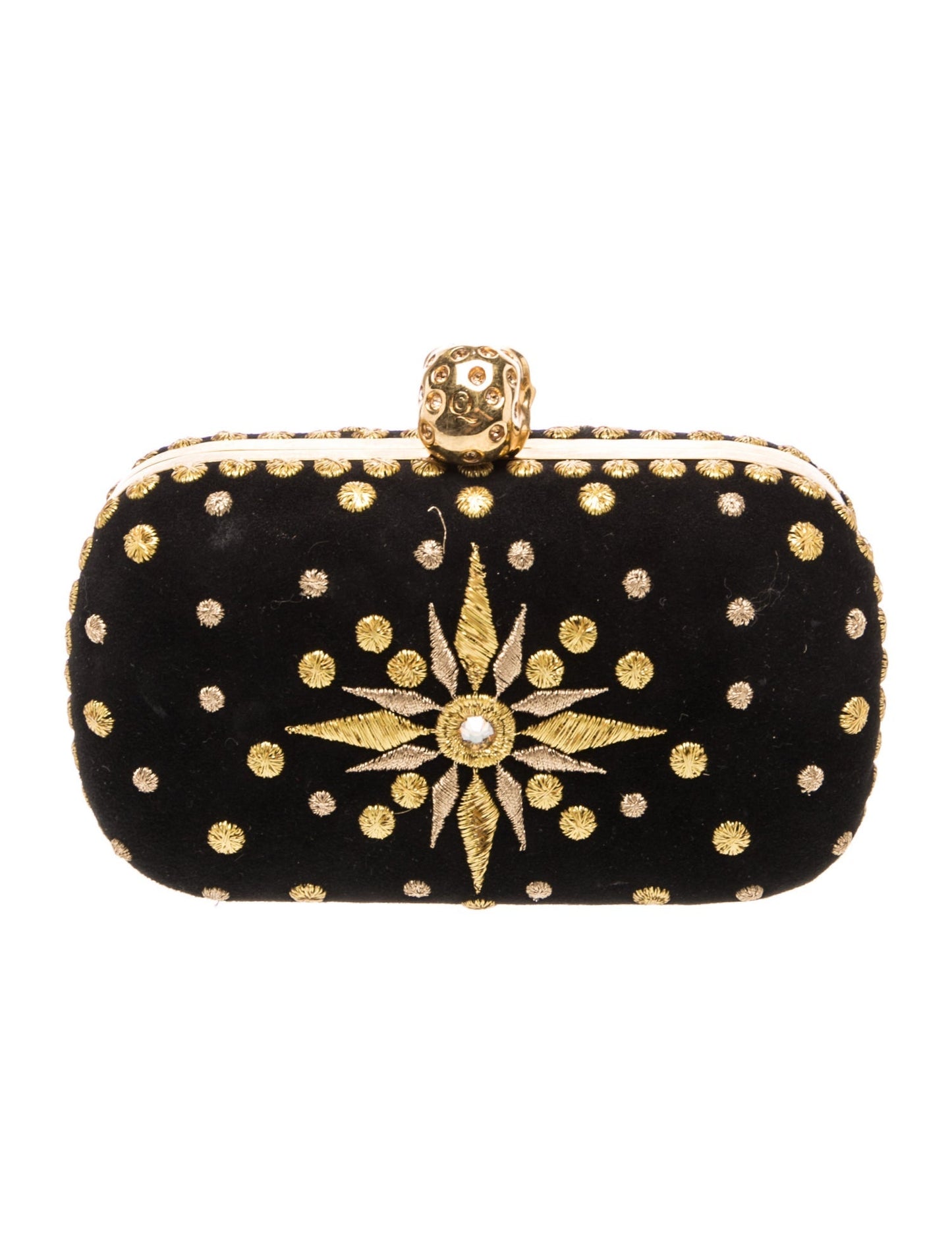 Alexander McQueen Velvet Minaudière