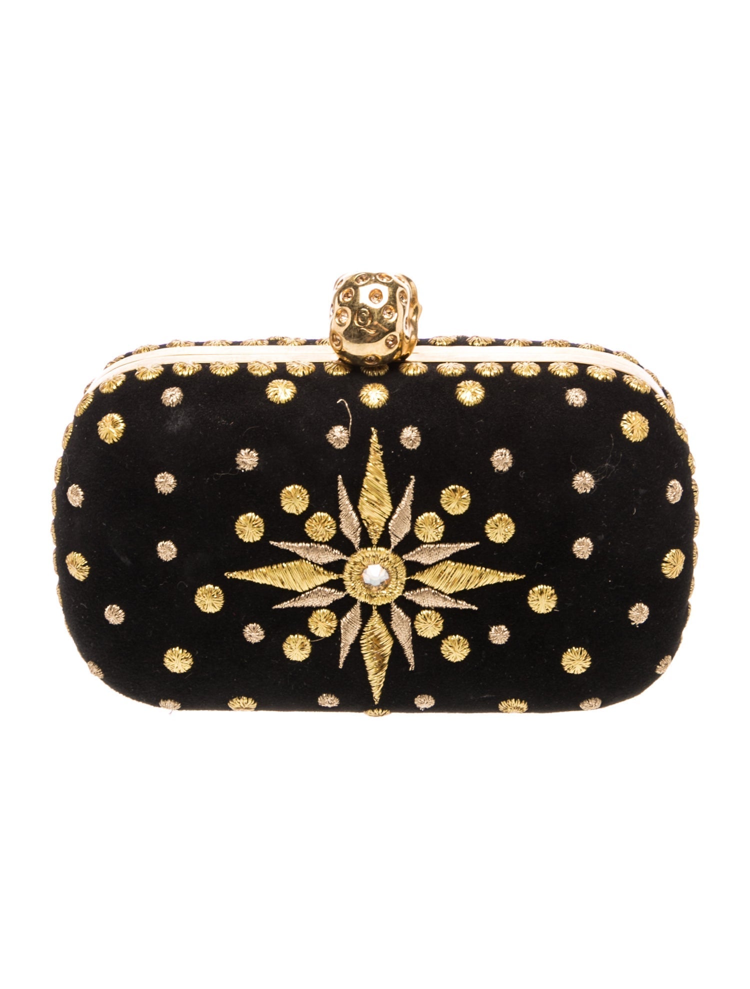 Alexander McQueen Velvet Minaudière