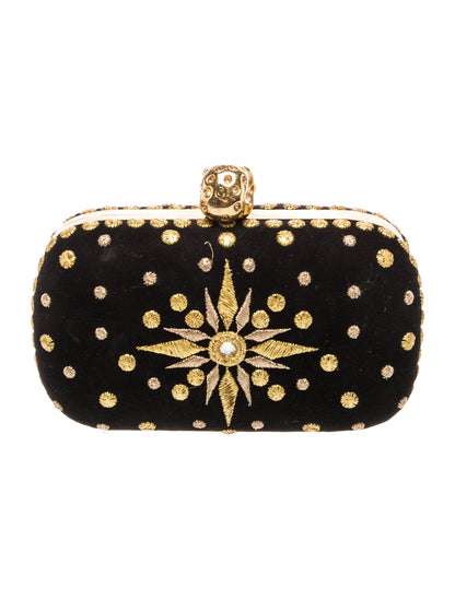 Alexander McQueen Velvet Minaudière