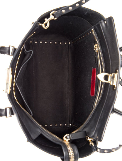 Valentino Rockstud Top Handle Bag