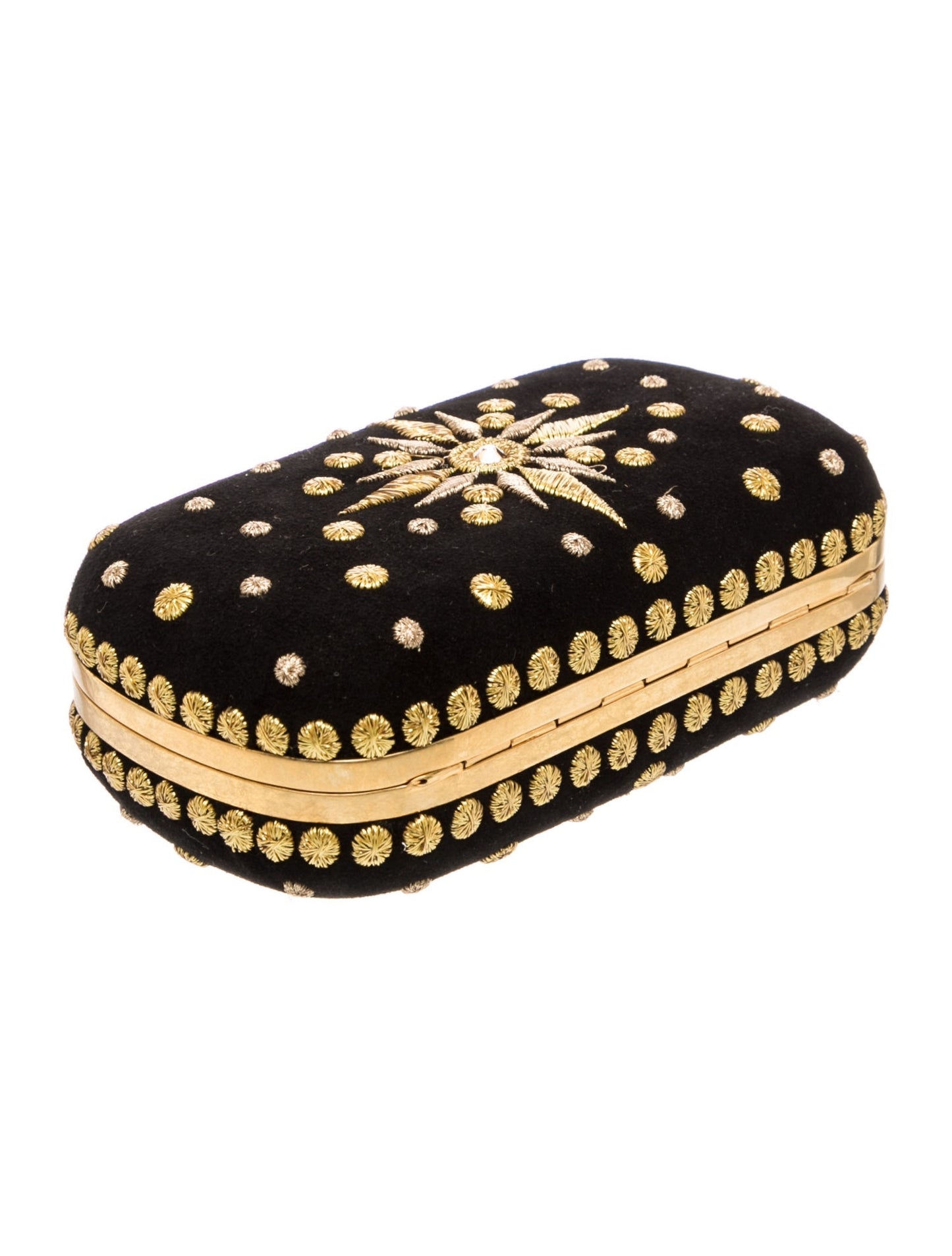Alexander McQueen Velvet Minaudière