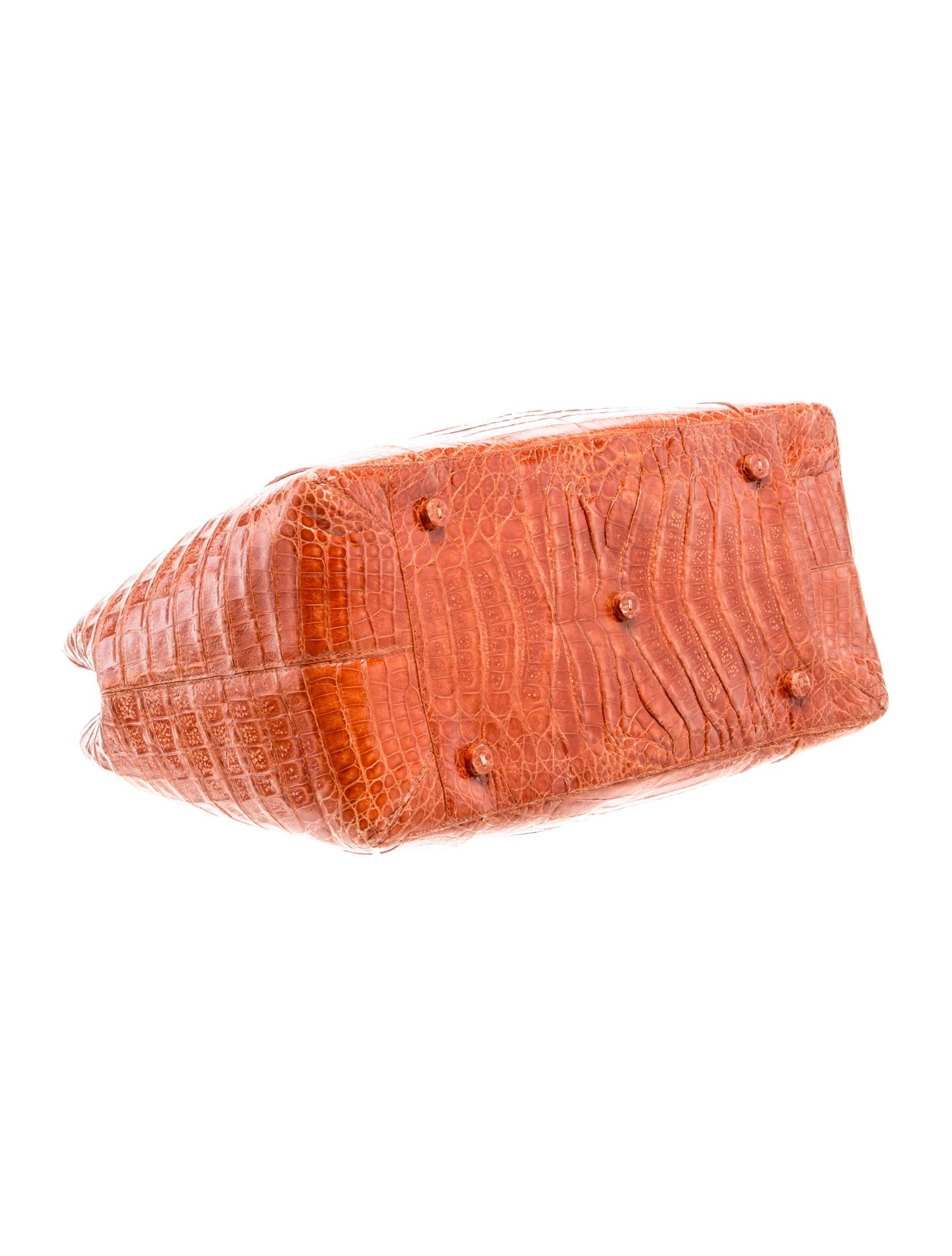 Nancy Gonzalez Crocodile Top Handle Bag