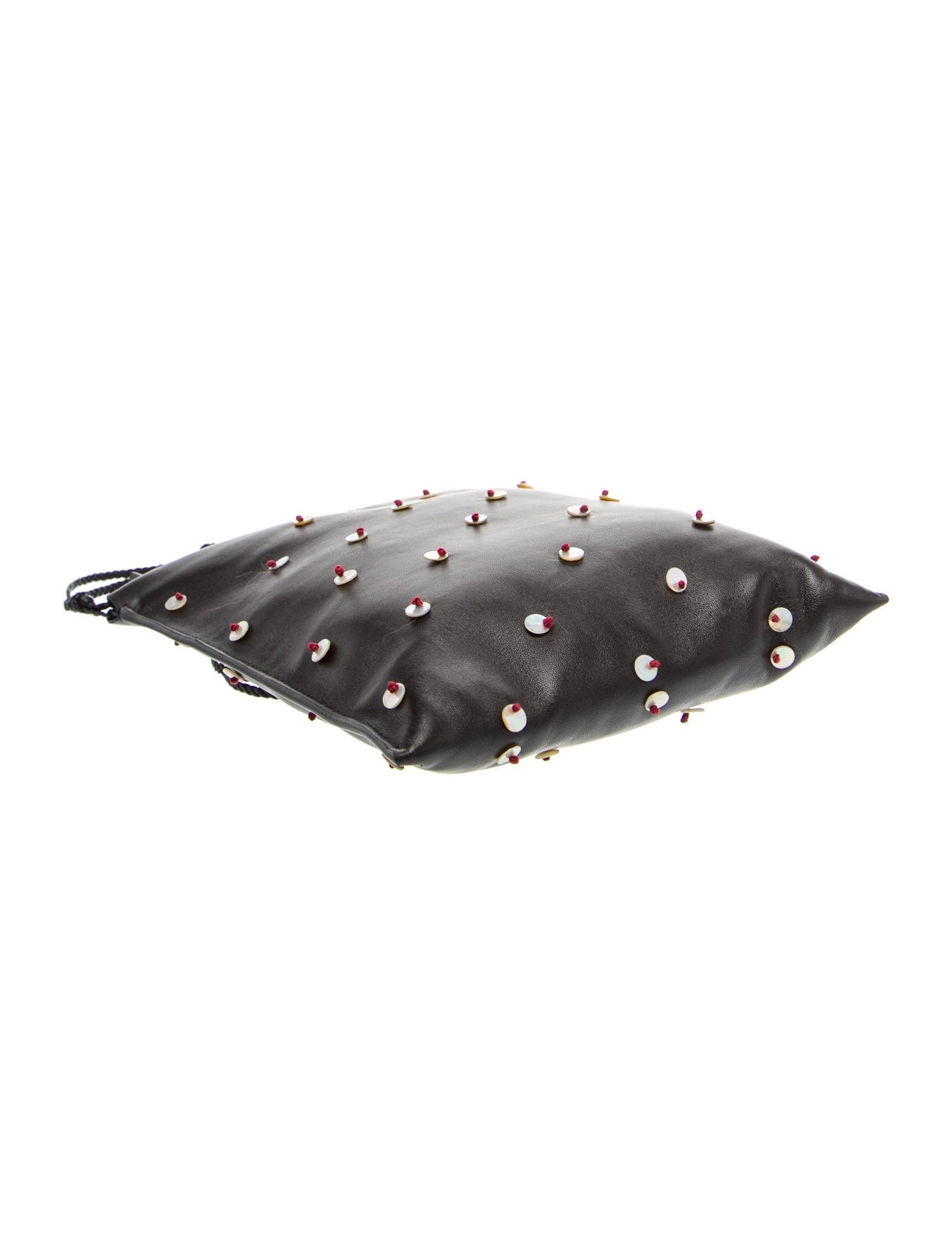 The Row Leather Polka Dot Crossbody Bag