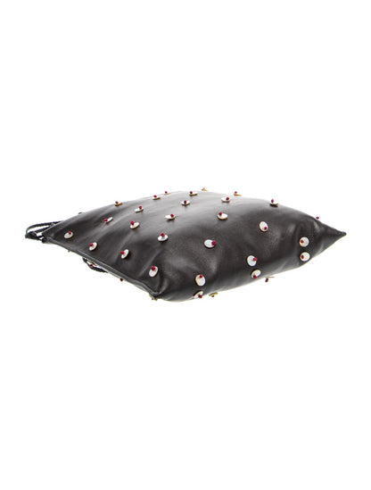 The Row Leather Polka Dot Crossbody Bag
