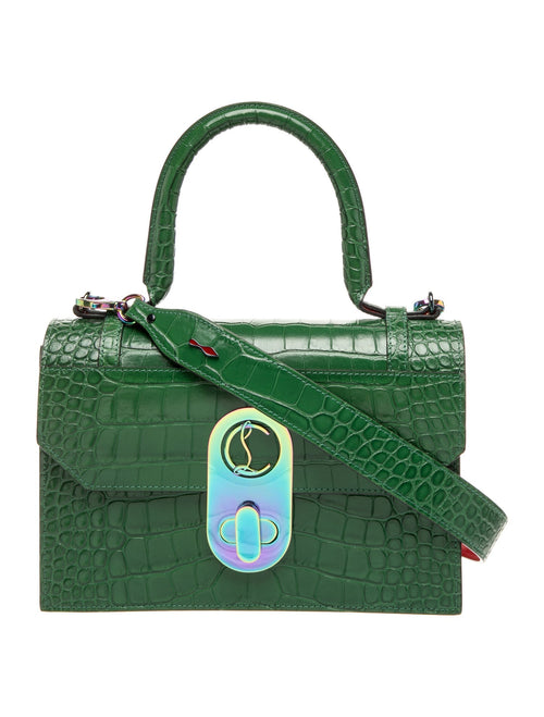 Christian Louboutin Embossed Leather Elisa