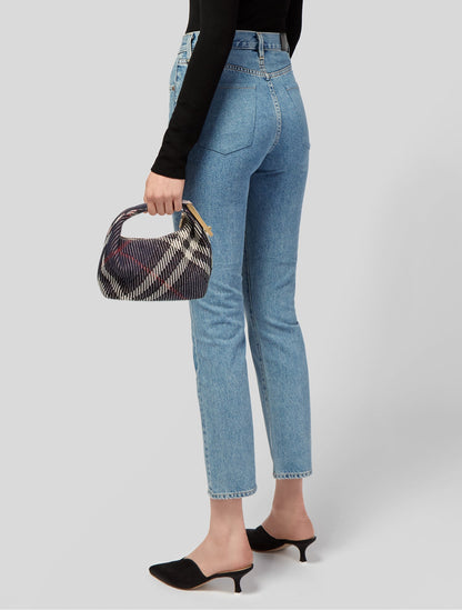 Burberry House Check Peg Duffle Mini