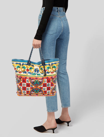 Dolce & Gabbana Carretto Tote