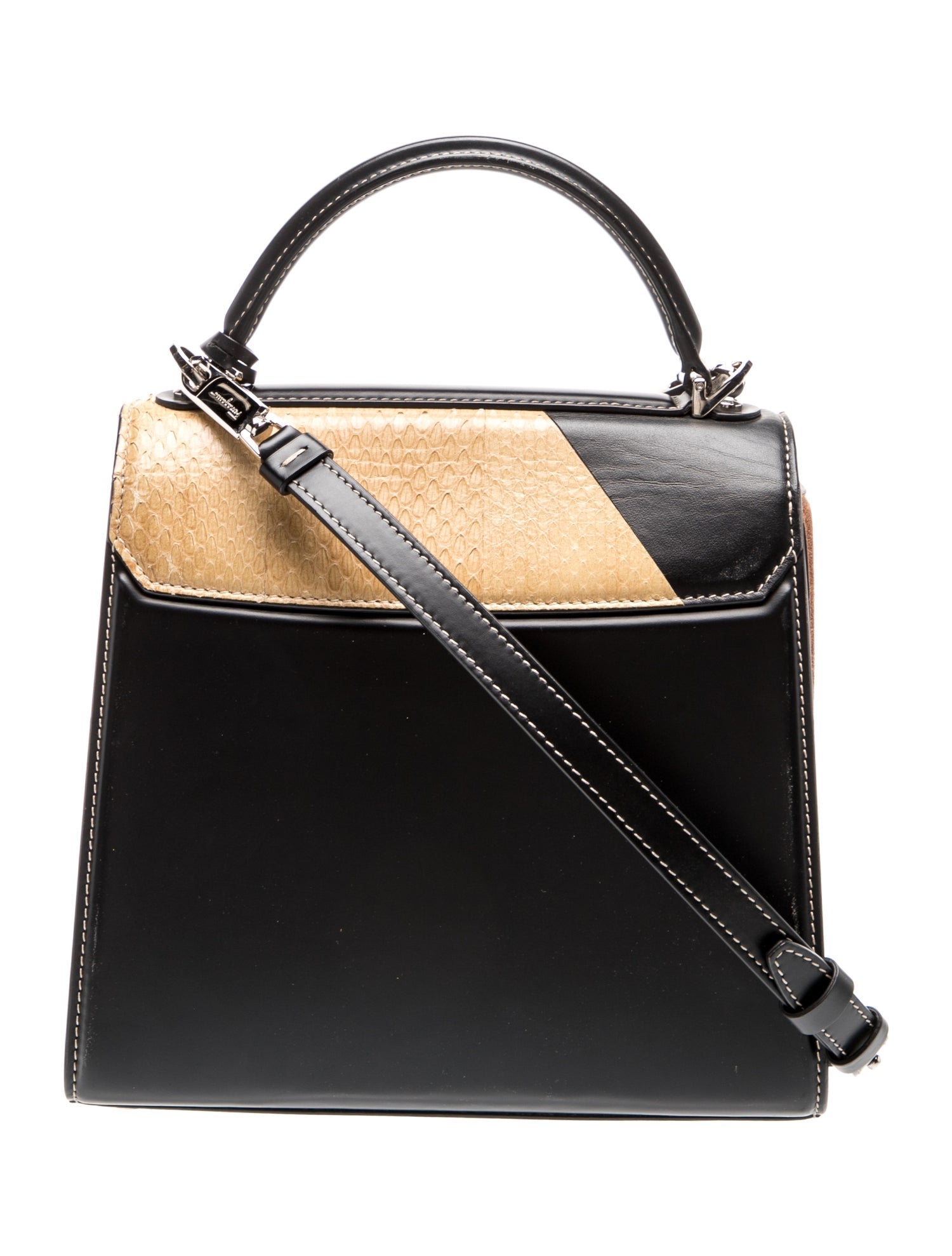 Salvatore Ferragamo Leather Top Handle Bag