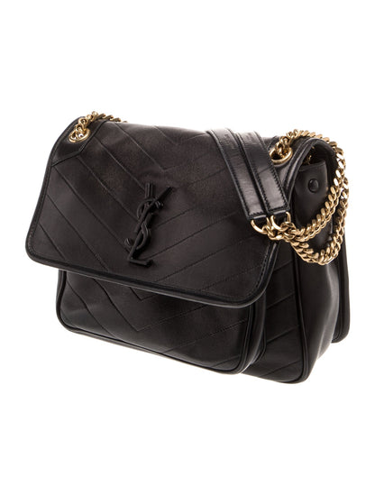 Saint Laurent Chevron Niki Medium
