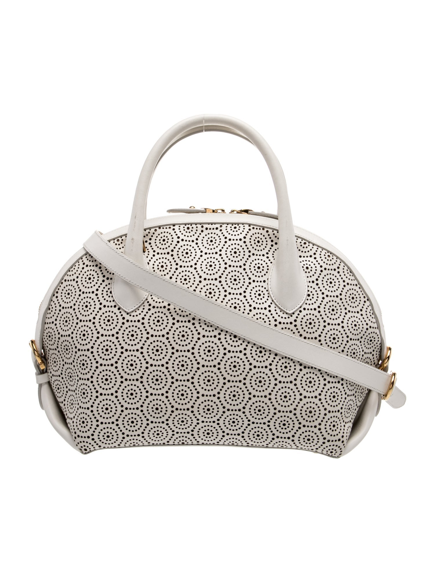 Salvatore Ferragamo Leather Top Handle Bag