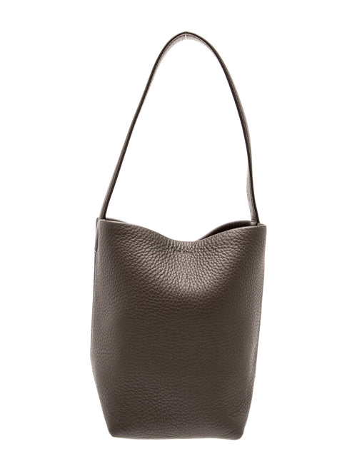 The Row Leather N/S Park Tote Small