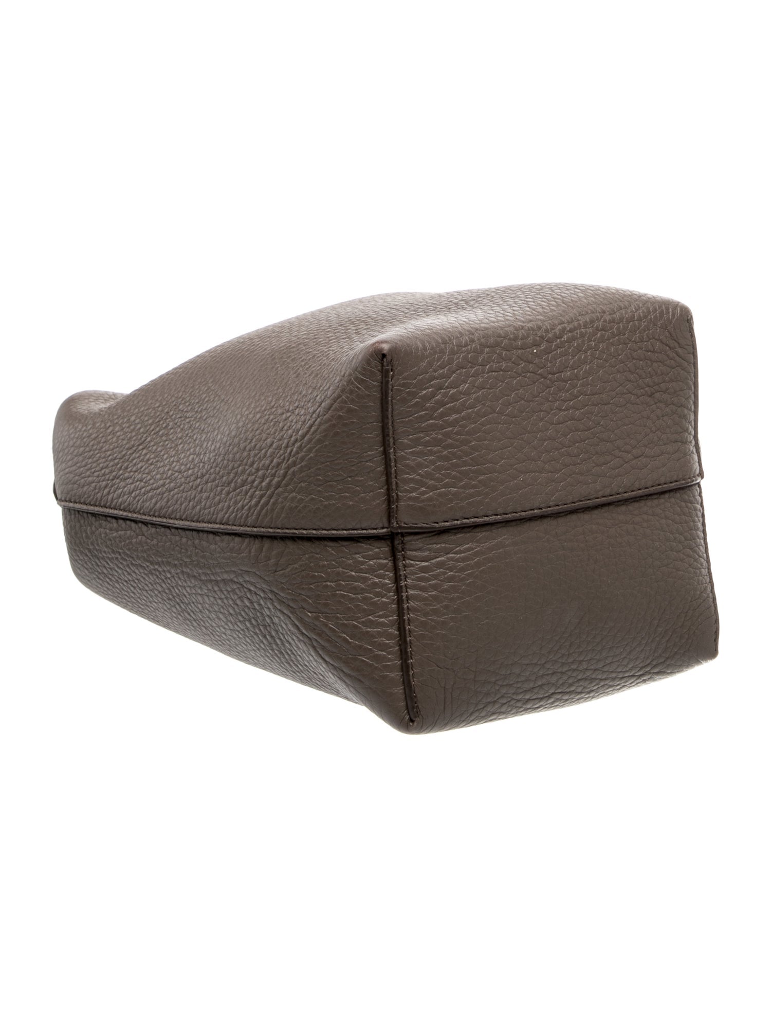 The Row Leather N/S Park Tote Small