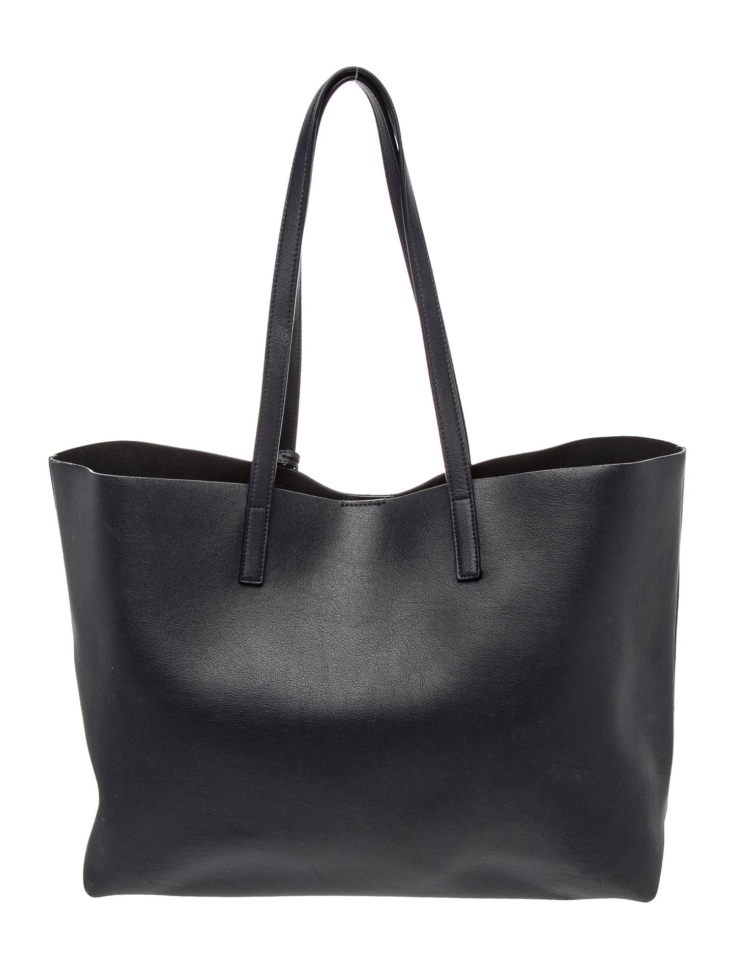 Saint Laurent Leather Shopping Tote Large