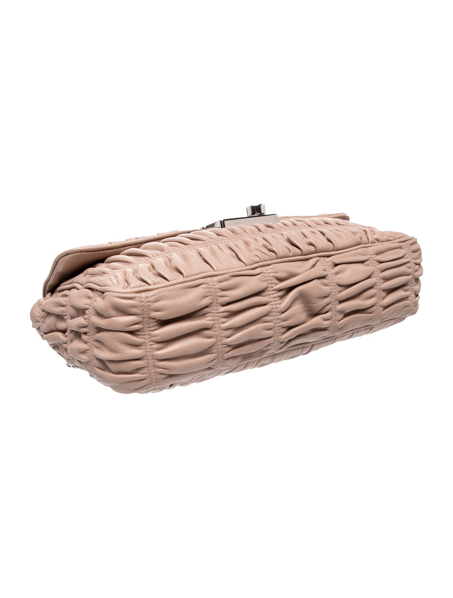 Prada Nappa Gaufre Leather Shoulder Bag