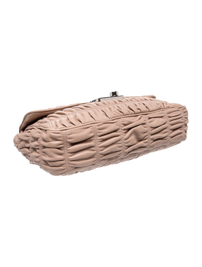 Prada Nappa Gaufre Leather Shoulder Bag