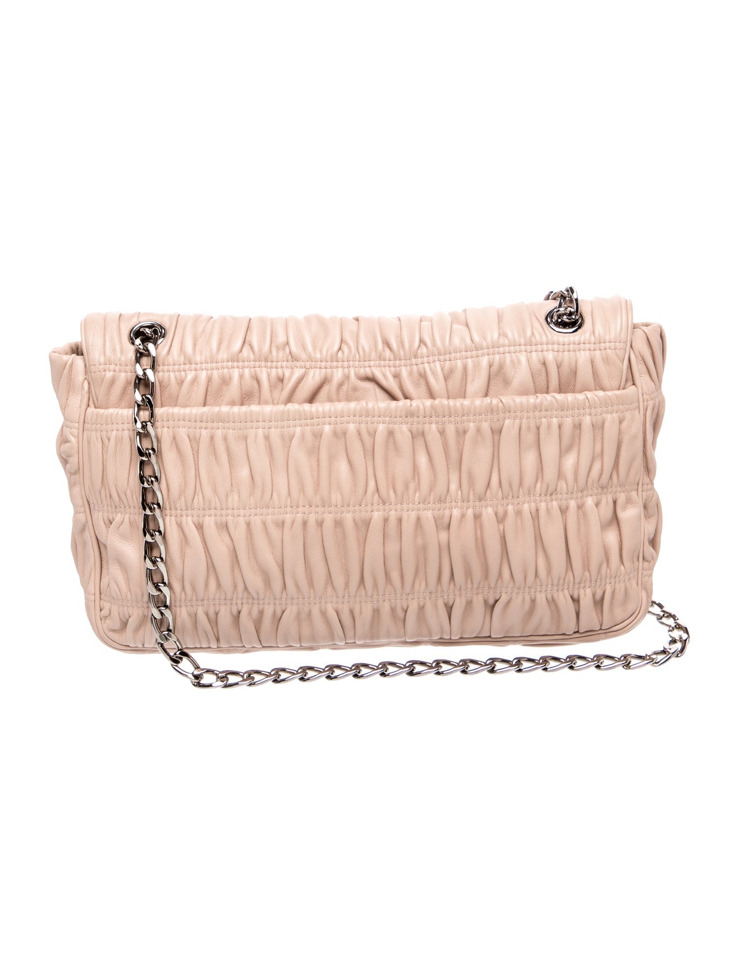 Prada Nappa Gaufre Leather Shoulder Bag