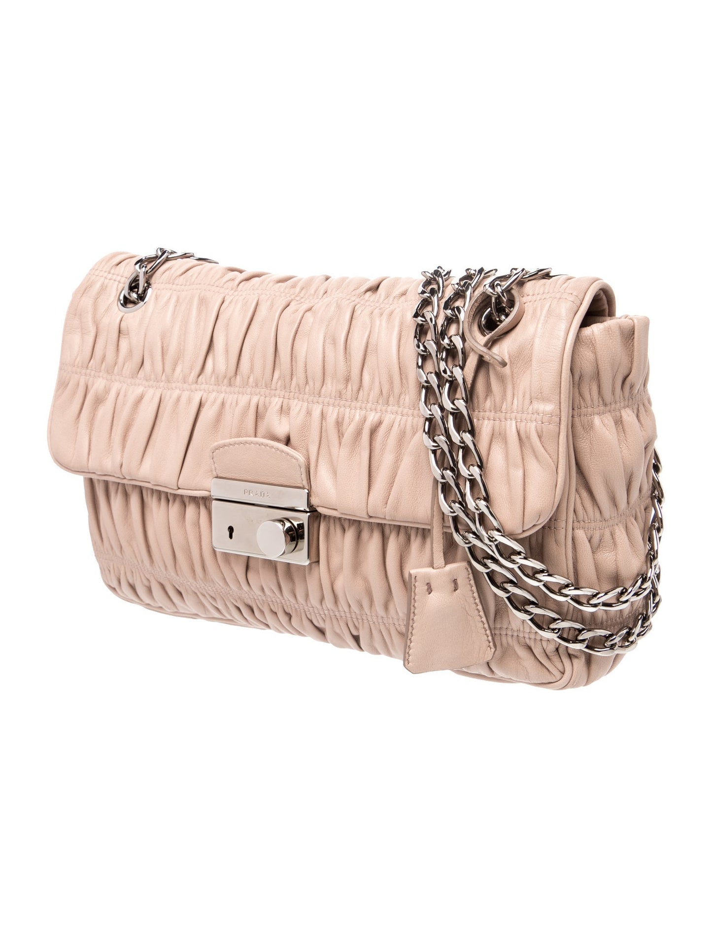 Prada Nappa Gaufre Leather Shoulder Bag