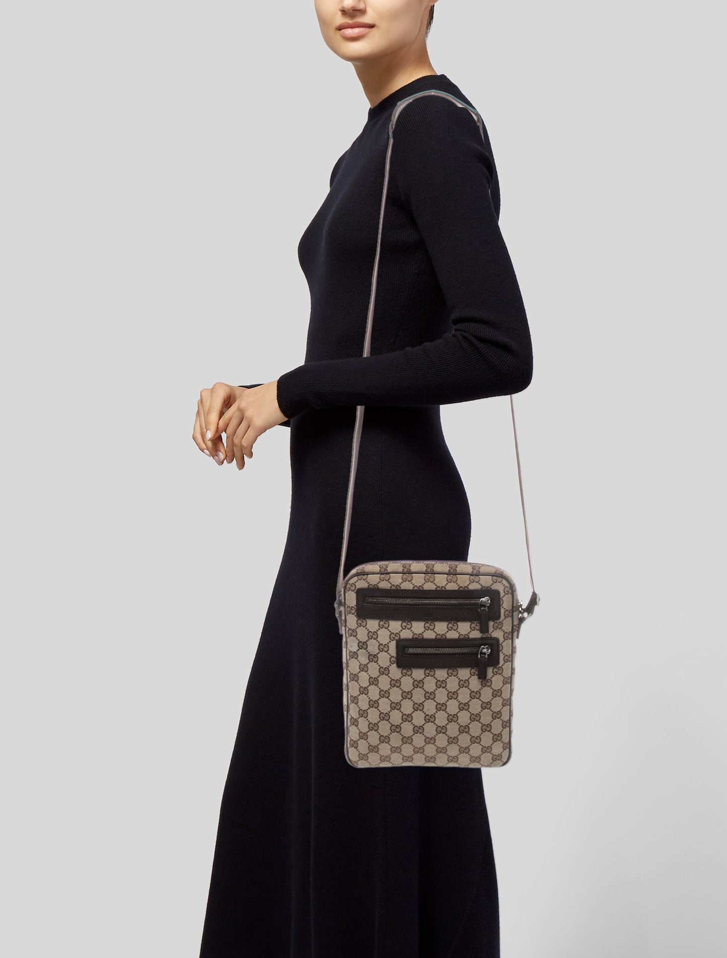 Gucci GG Canvas Shoulder Bag
