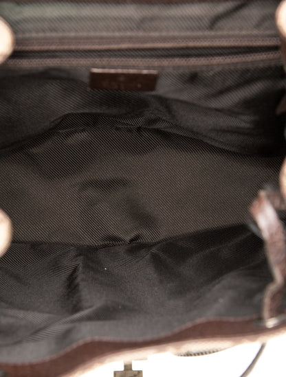 Gucci GG Canvas Jackie Backpack Vintage