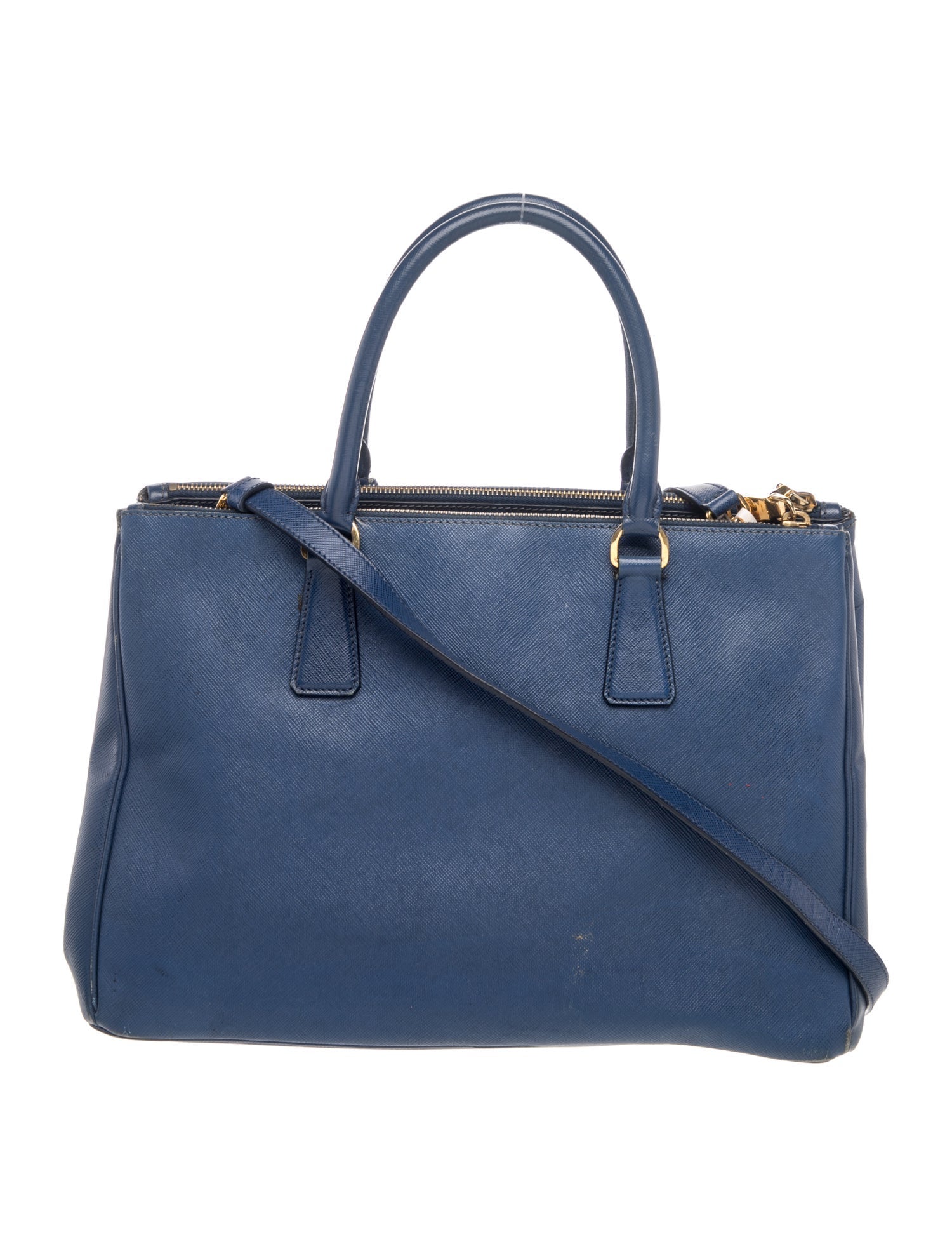 Prada Saffiano Leather Galleria Double Zip Medium