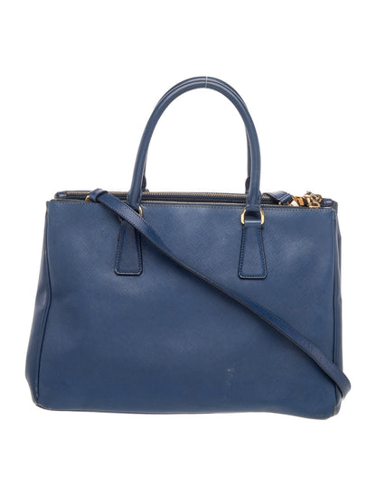 Prada Saffiano Leather Galleria Double Zip Medium