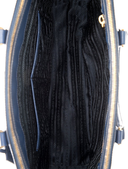 Prada Saffiano Leather Galleria Double Zip Medium