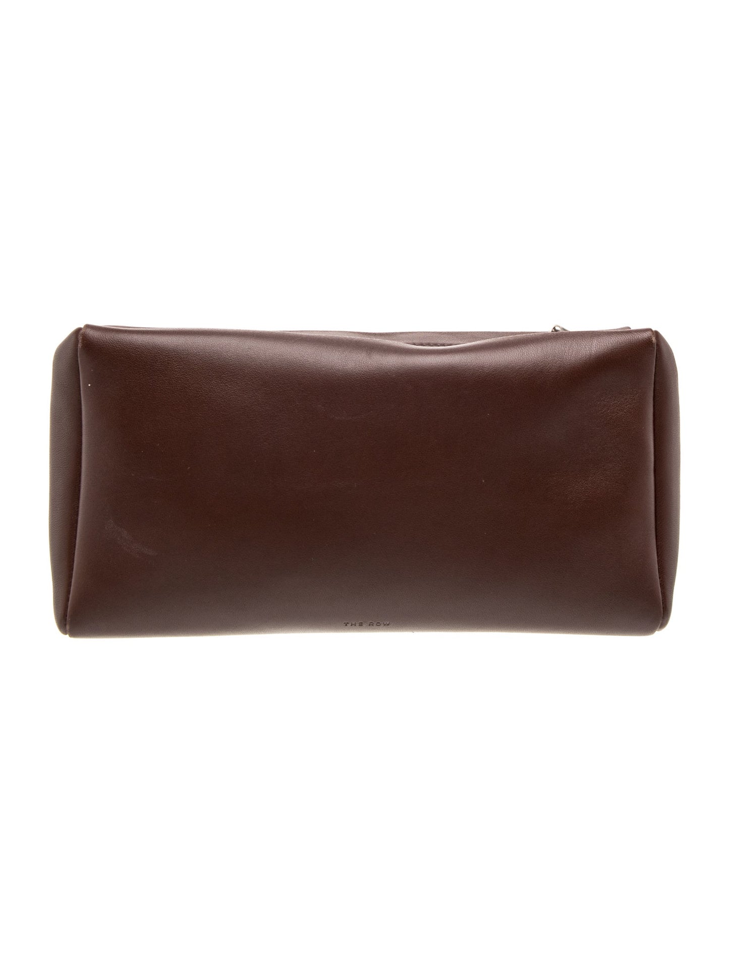 The Row Leather Clutch