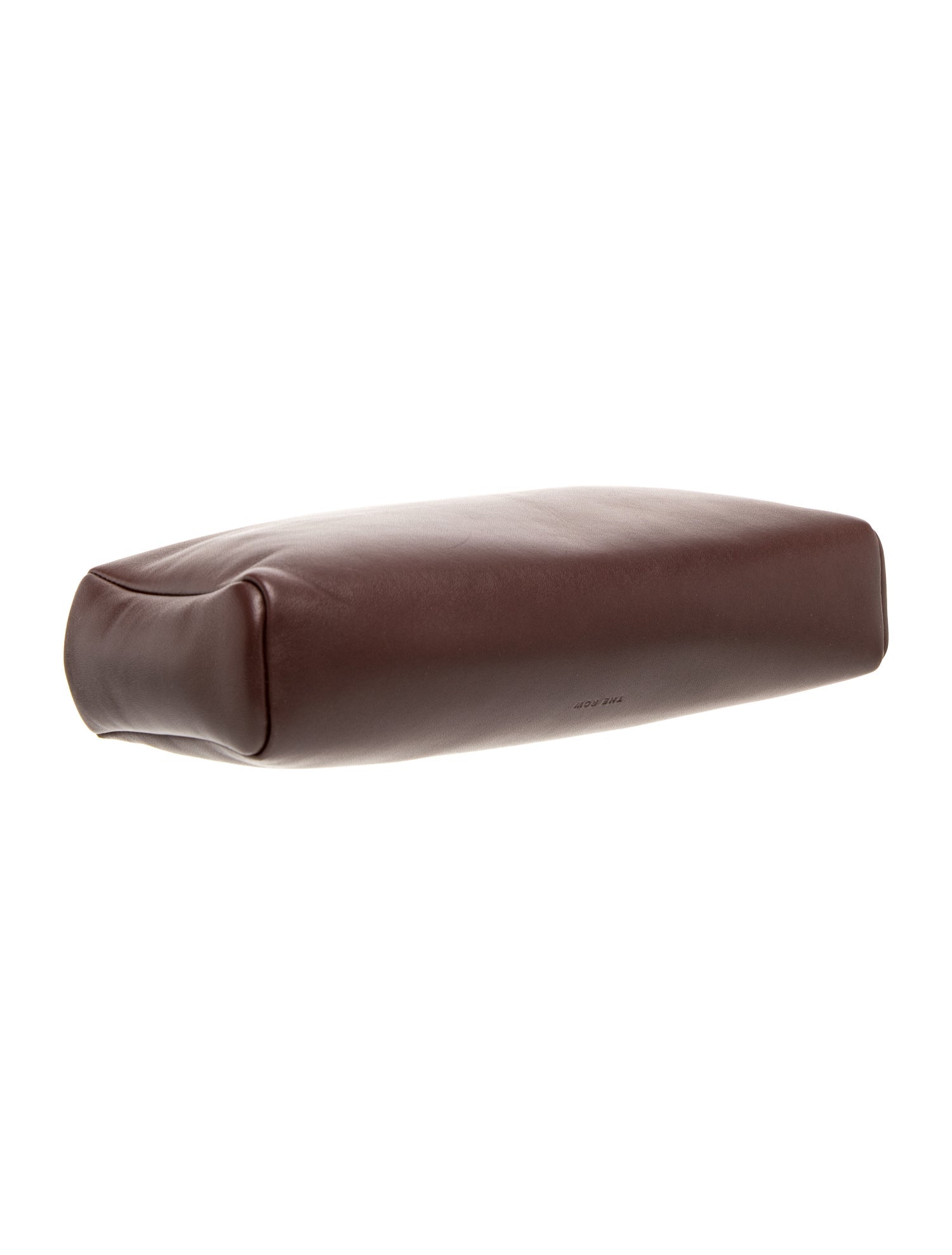 The Row Leather Clutch