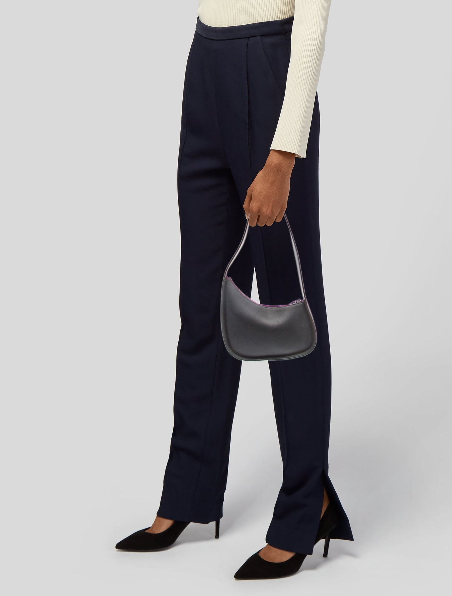 The Row Leather Shoulder Bag